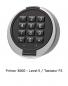 Preview: Elektronikschloss Primor 3000, Level 5, 49 mm vorstehend