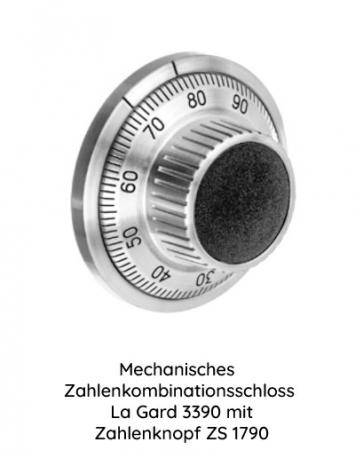 Preview: Mechanisches Zahlenkombinationsschloss  39 mm vorstehend